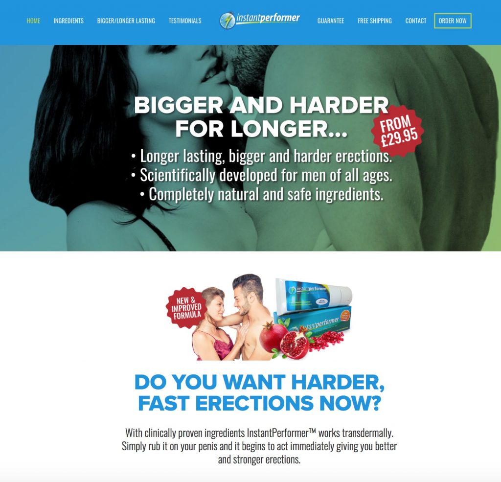 instant performer website